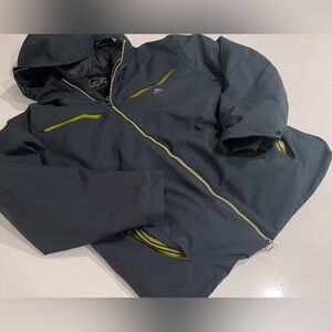 Kway Men's Ski jacket dark Gray coat 2xl